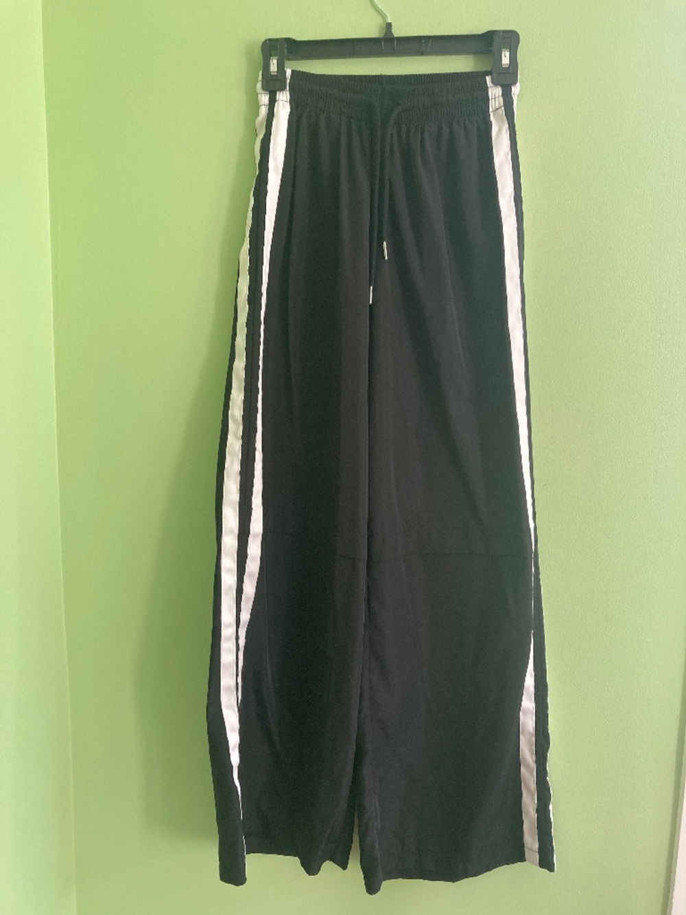Like New Edikted Fauna Nylon Track Pants Black S